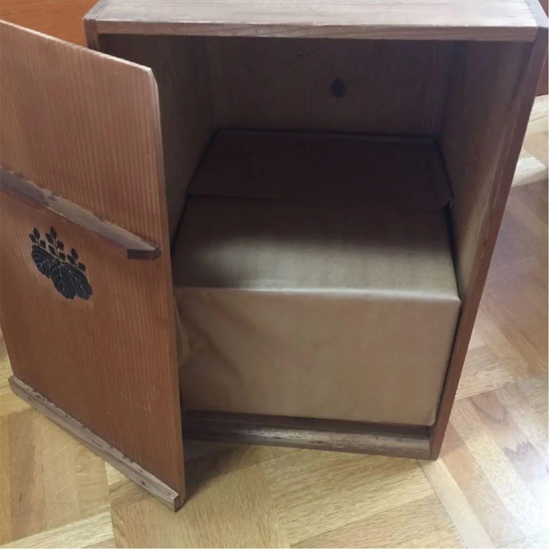 【新品未使用】お重箱 二段蓋つき 2セット アンティーク 漆塗り 古美術 茶道具