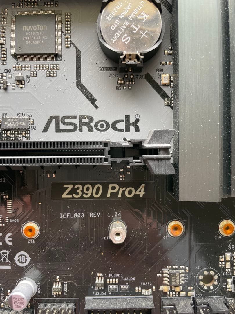 マザーボード Intel core i5-9400f z390 pro4