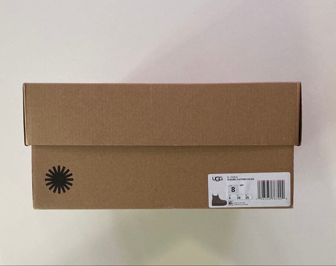 UGG 厚底　サイドゴアブーツ　USA サイズ８ (25cmになります)美品です