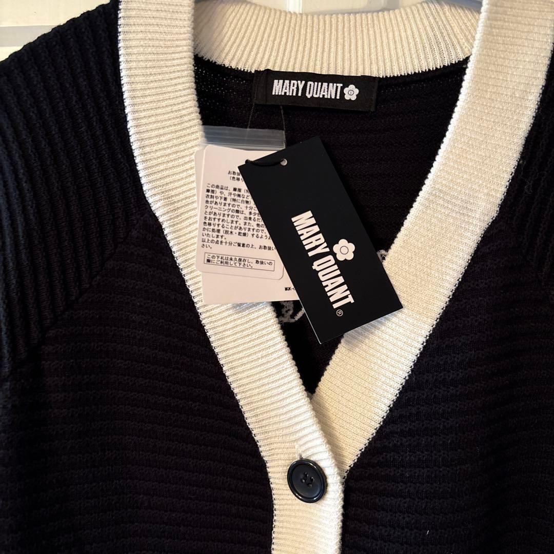 新品タグ付き　マリークワント　ロングカーディガン