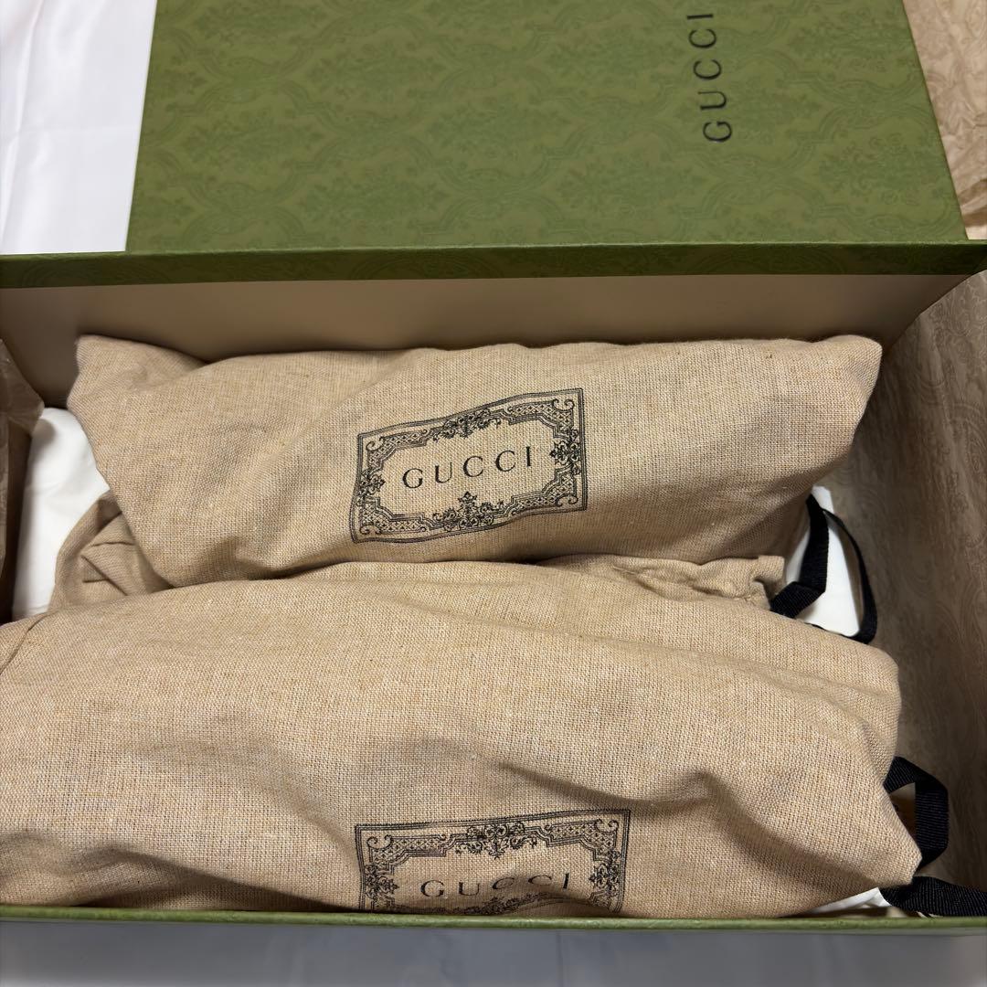 新品未使用 21.5cm GUCCI グッチ ローファー GG柄 マルチカラー