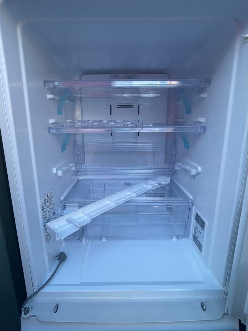 SHARP 冷蔵庫 SJ-GW35J-R 350L 両開き3ドア 2023年製