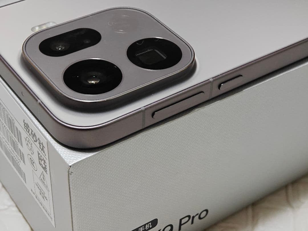 【極美品】12/512 OPPO Find X9 Pro 大陸版　チタングレー