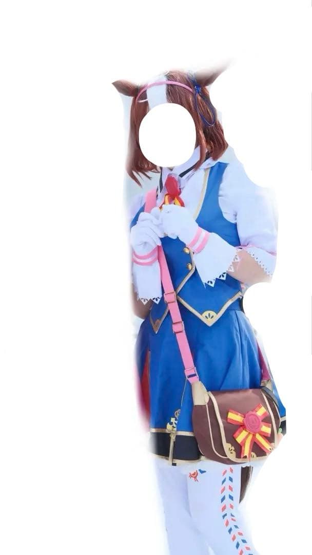 ウマ娘 メイショウドトウ コスプレ衣装 ウィッグ付き