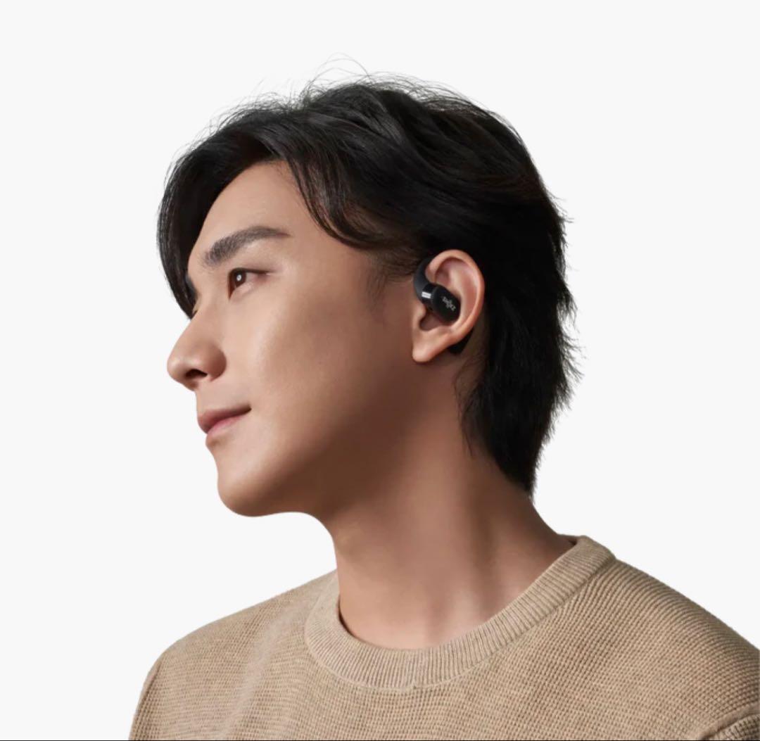 SHOKZ ワイヤレスイヤホン OPENFIT ブラック