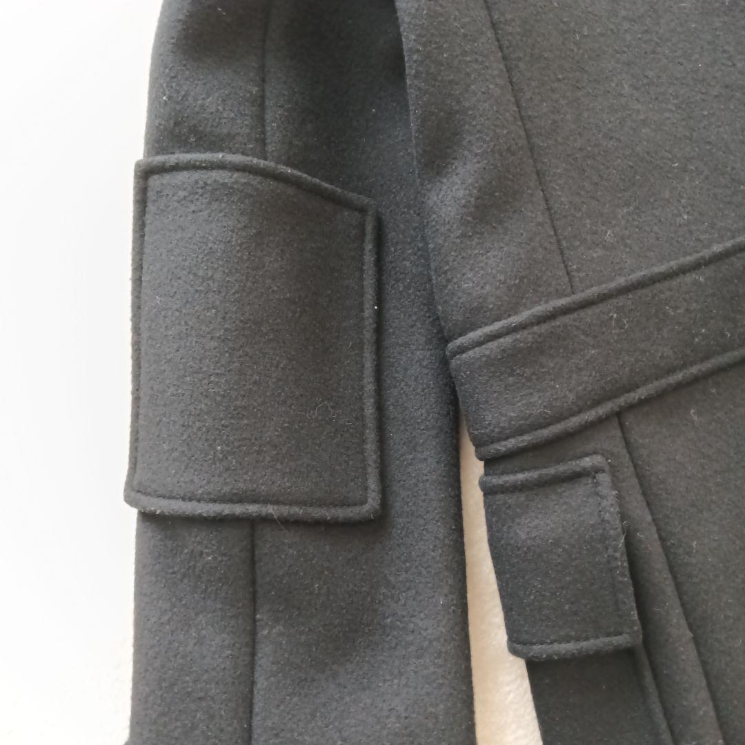 【美品】BALENCIAGA ダッフルコートブラック メンズ　48