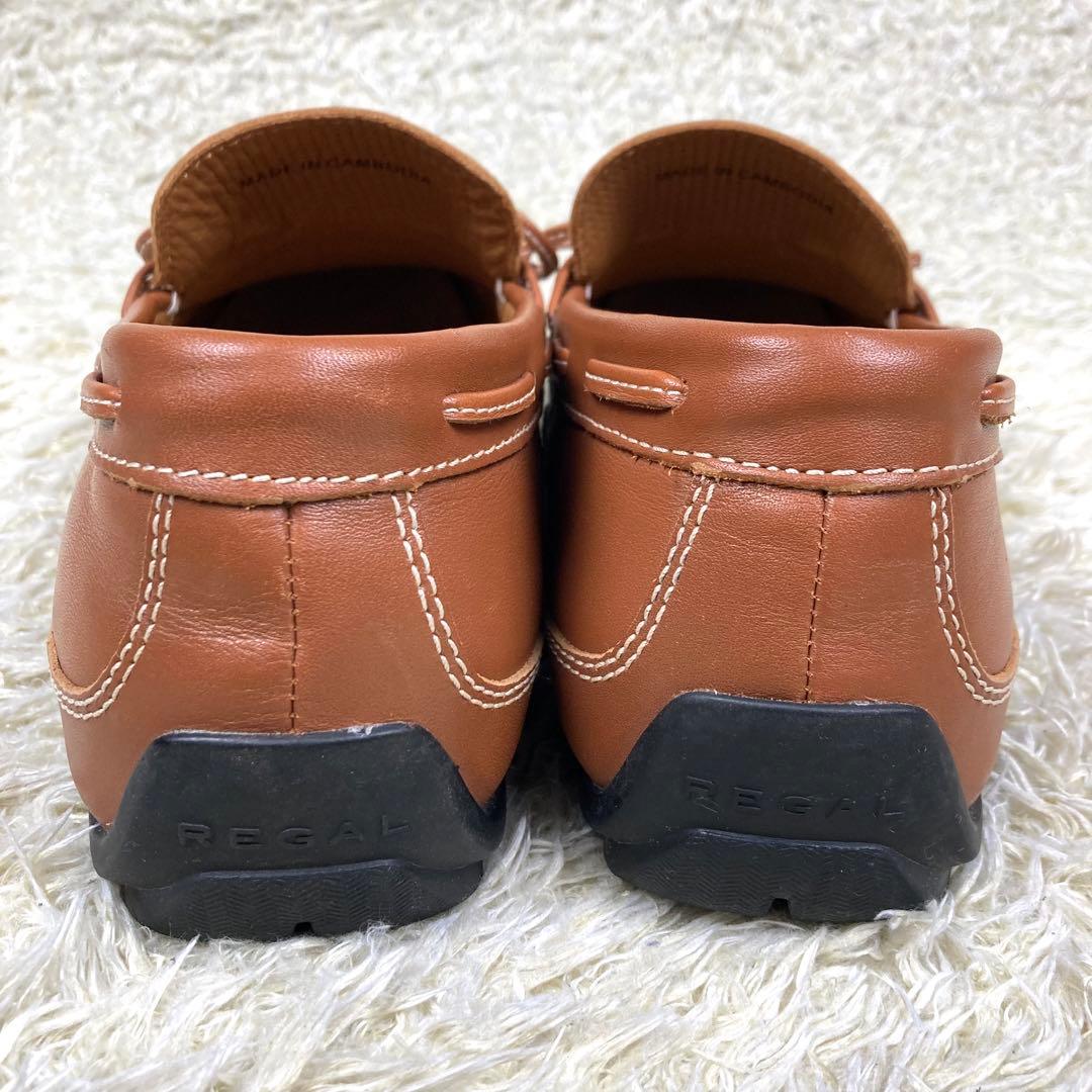 『極美品』REGAL 55PR リーガル　革靴　デッキシューズ　ローファー