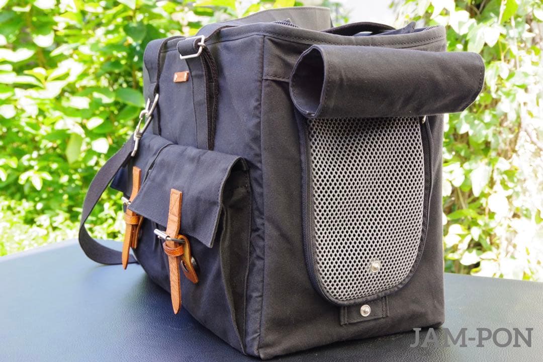 Toto&Pal® ＡＷパラフィンキャリーバッグ/Lサイズ(ショルダーベルト付)