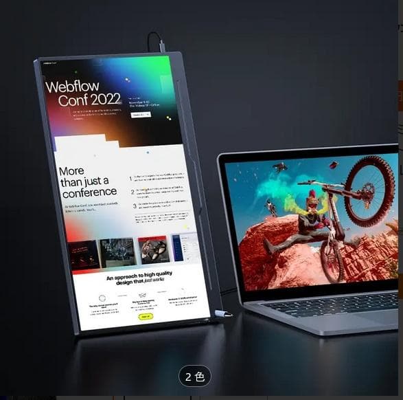 EVICIV M185E03 18.5\" ポータブルモニター 120Hz IPS