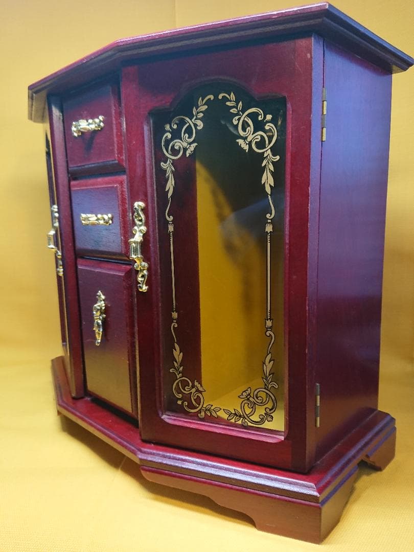 【美品】アクセサリーケース　置物　インテリア　工芸品　美術品　A2938