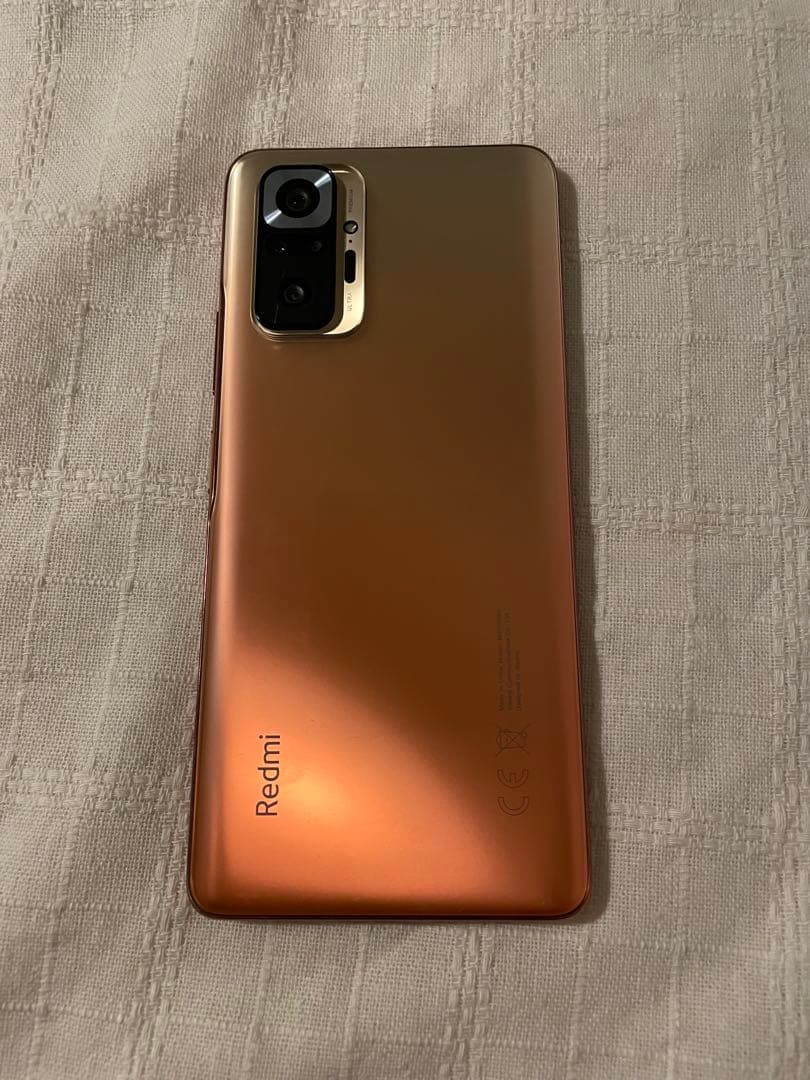 【美品】Redmi note 10 Pro 動作良好 ブロンズ シムフリー