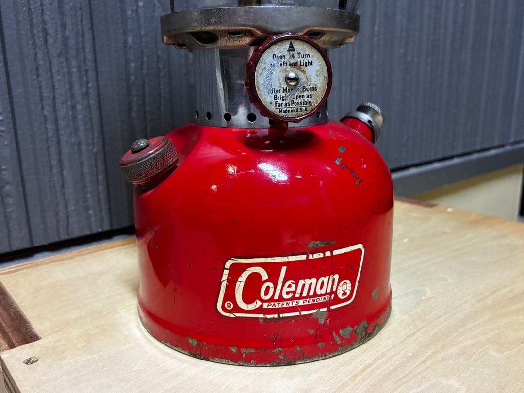 メンテ済》コールマン【'66年01月製200Aランタン】パテペン