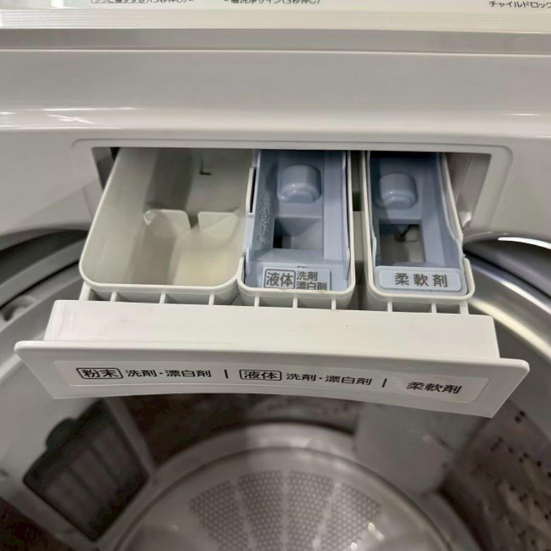 地域限定配送無料✨縦型洗濯機　パナソニック　NA-SJFA807 分解清掃済み