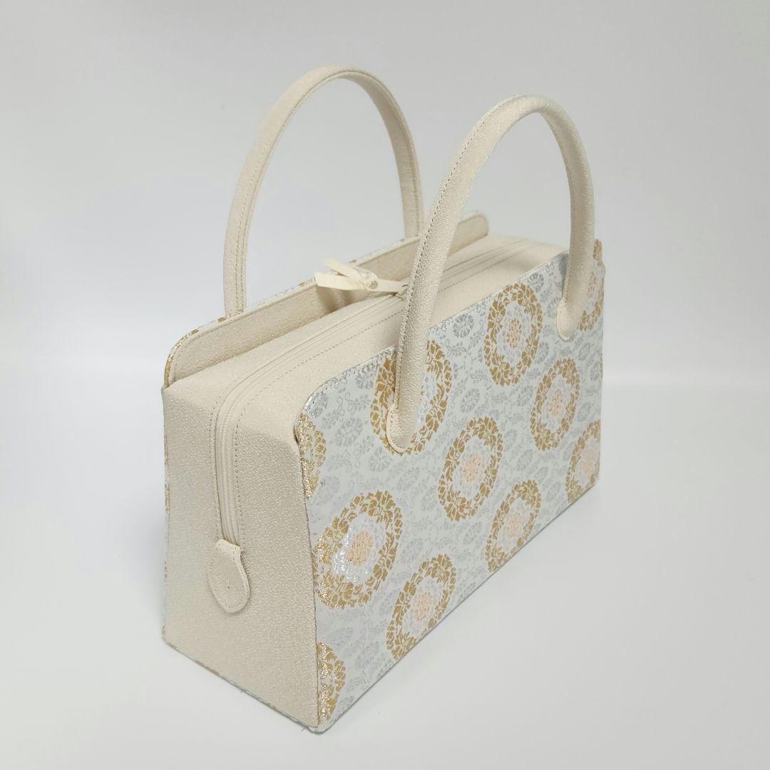 和装バッグ　利休バッグ　金蘭織物 入卒式　結婚式　商品番号:519