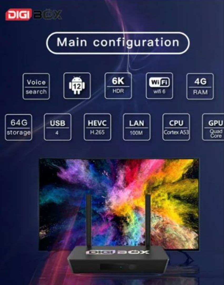 テレビ DigiBox D3 PLUS