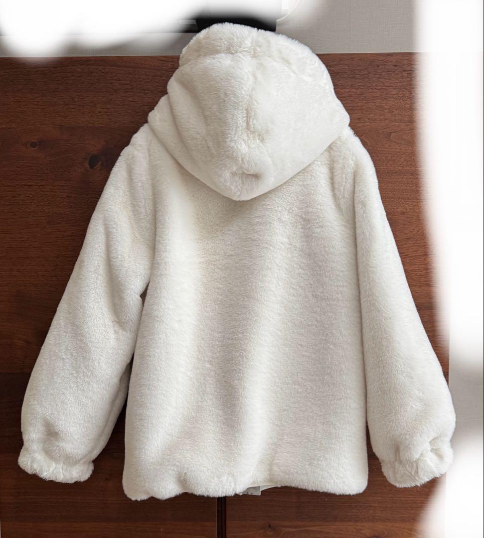 ケイトスペード　フェイクファーアウター150