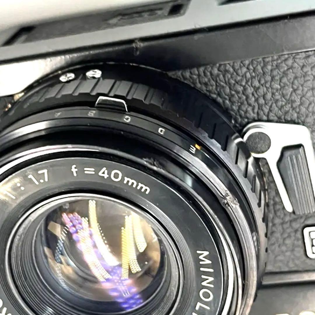 整備品　Minolta HI-MATIC E ブラック　レンジファインダー