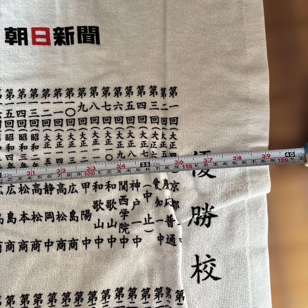 第100回全国高校野球選手権大会 記念タオル