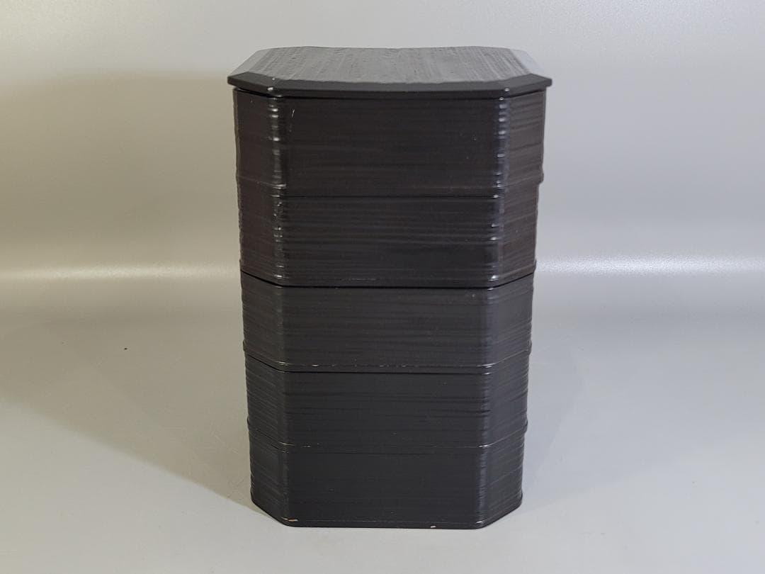 茶道具 一閑塗 縁高 共箱 美品 DT304