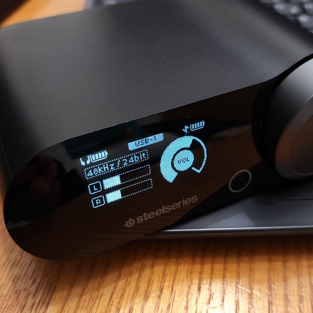 ヘッドホン steel seriese arctis nova pro wireless