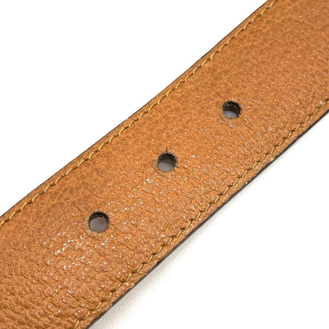 ✨良品✨GUCCI ヴィンテージ レザーベルト キャメル レディース