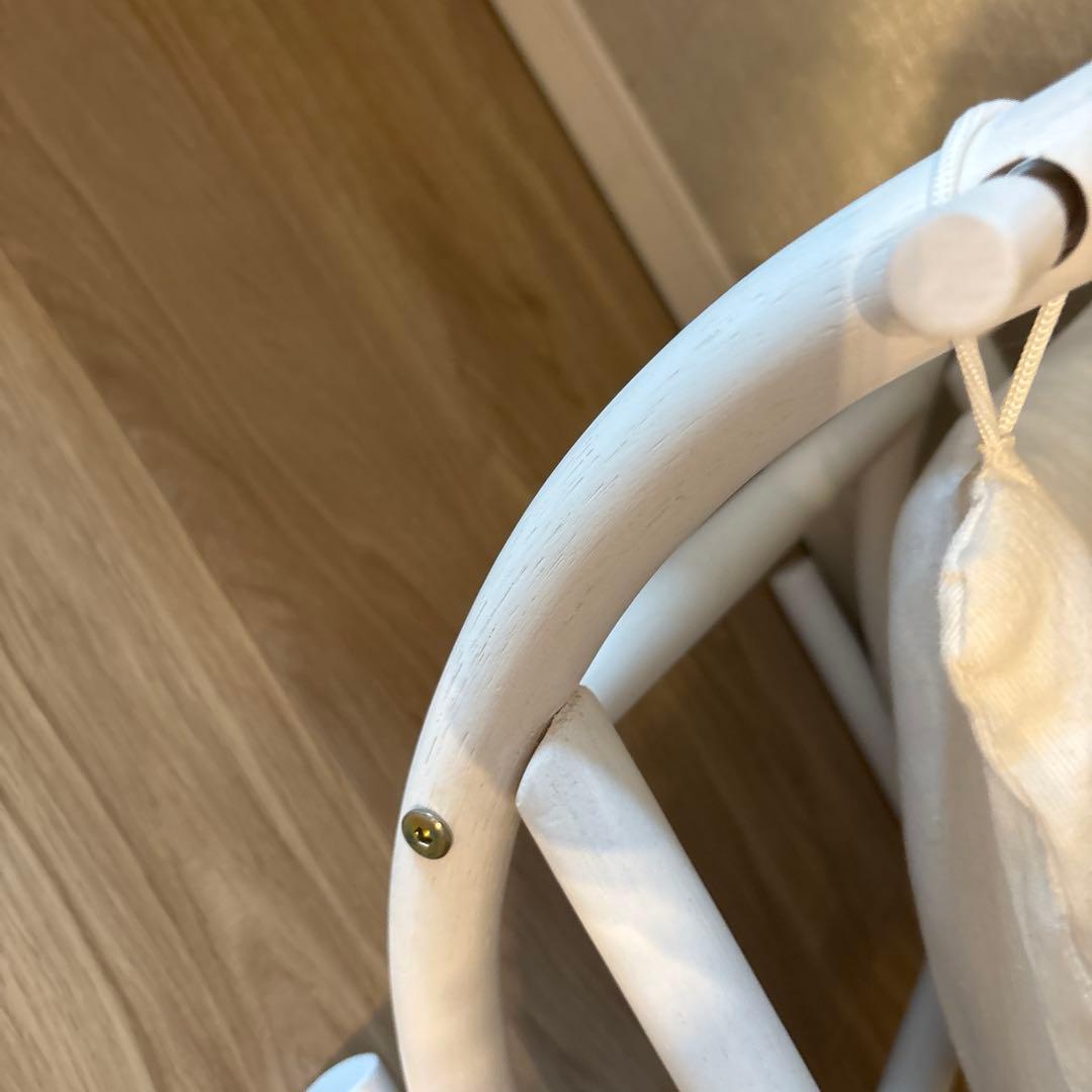 【未使用】ネコセカイ:キャットハンモックベッド　ホワイト