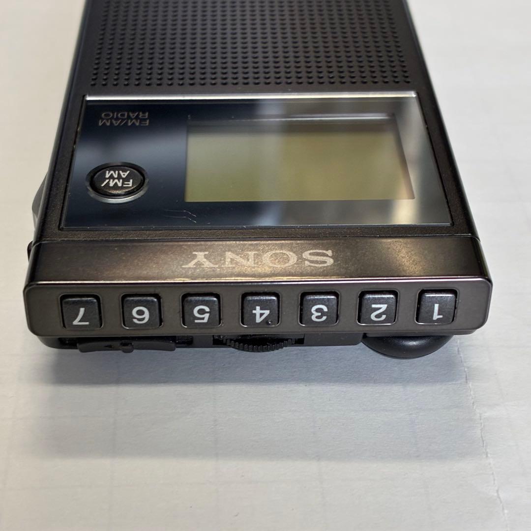 SONY SRF-R356 FM/AMポケットラジオ生産終了品