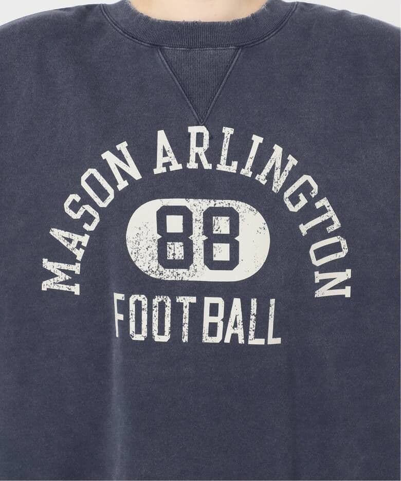 athletic wear MASON 別注オーバーカレッジ スウェット