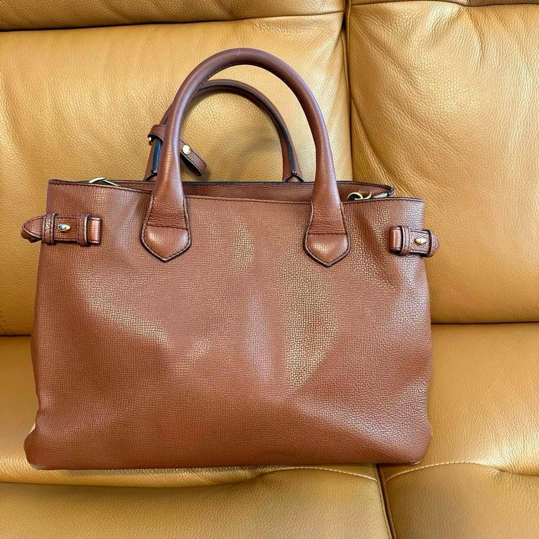 バーバリー　BURBERRY バナーバッグ ハンド ショルダー 2Wayバッグ