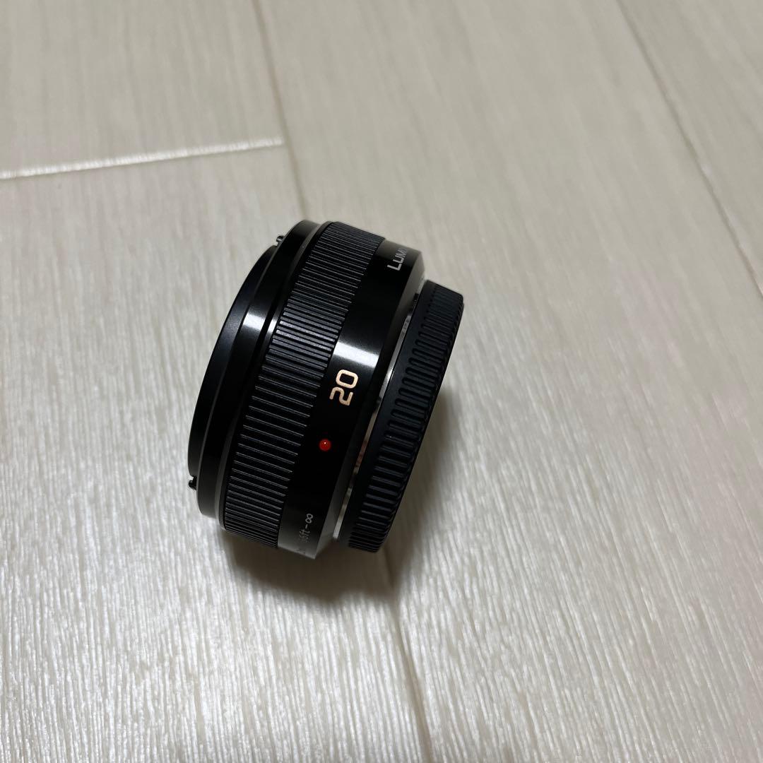Panasonic LUMIX G 20mm F1.7 ASPH. 箱あり 美品