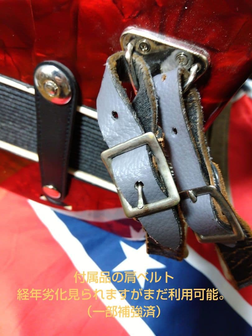 【大幅メンテ完了】トンボ ソプラノアコーディオン KA-27S 赤（即演奏可）