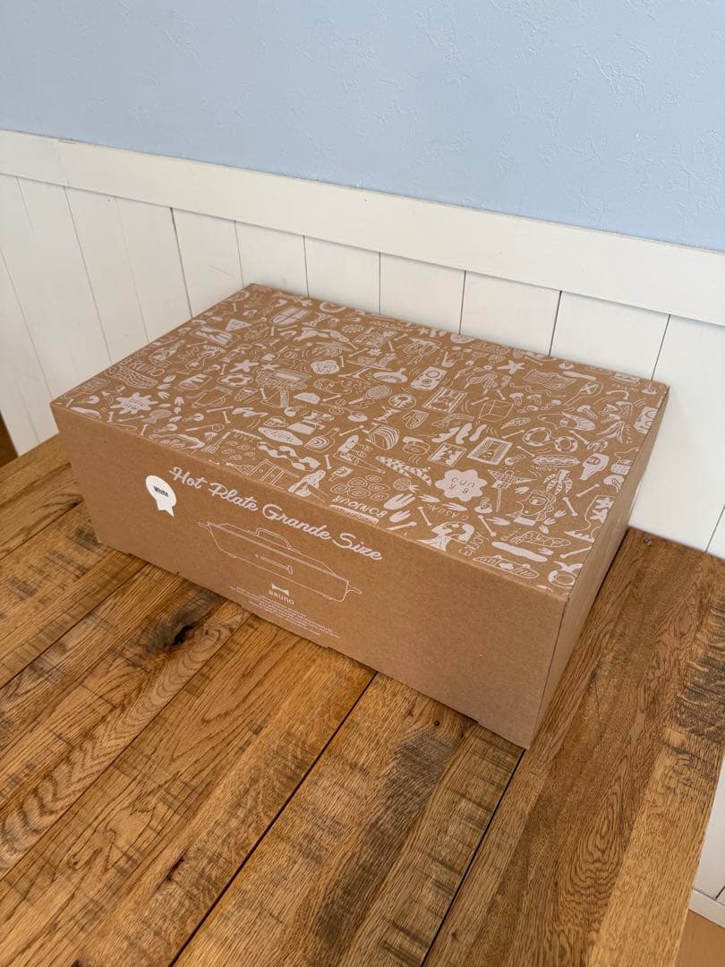 新品 BRUNO ホットプレート グランデ ホワイト BOE026