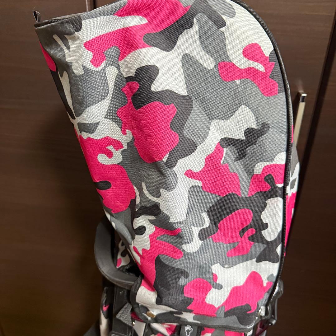 PYKES PEAK スタンド式 キャディバッグ ゴルフバッグ カモフラージュ