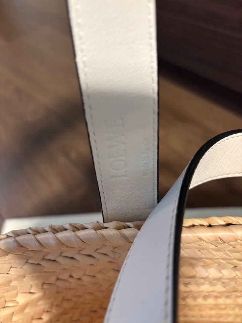＊美品＊ LOEWE ロエベ バスケットバッグ ミディアム カゴバッグ