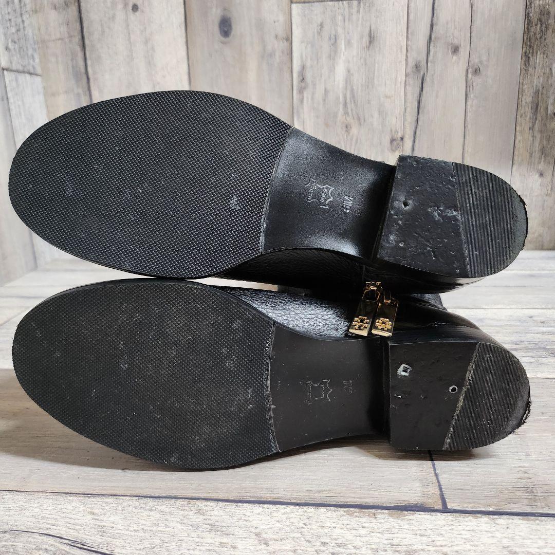 トリーバーチ ロングブーツ 本革 黒 Tory Burch おしゃれ 【美品】