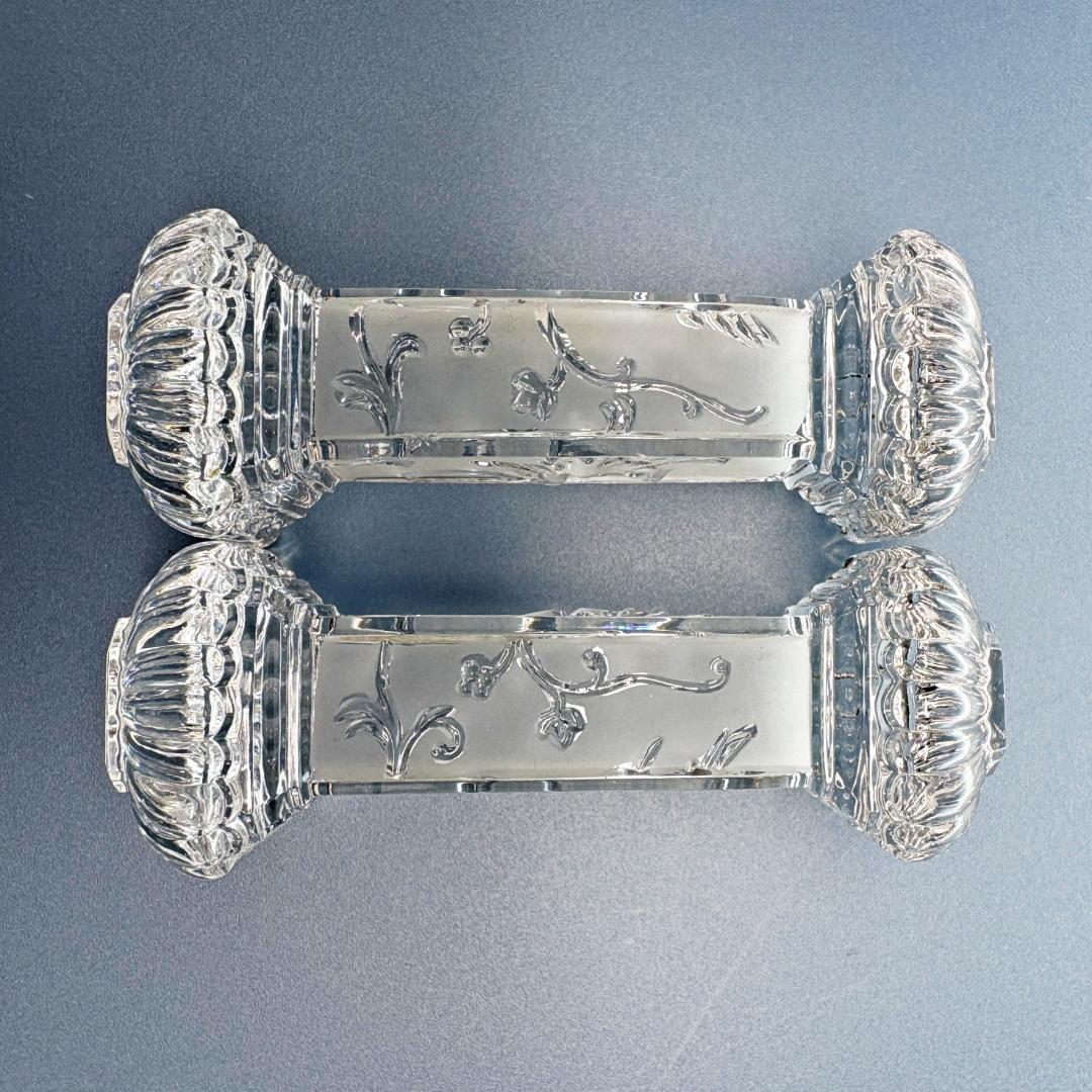 オールド バカラ ルネッサンス デポリ ナイフレスト 2個 ペア セット 箸置き