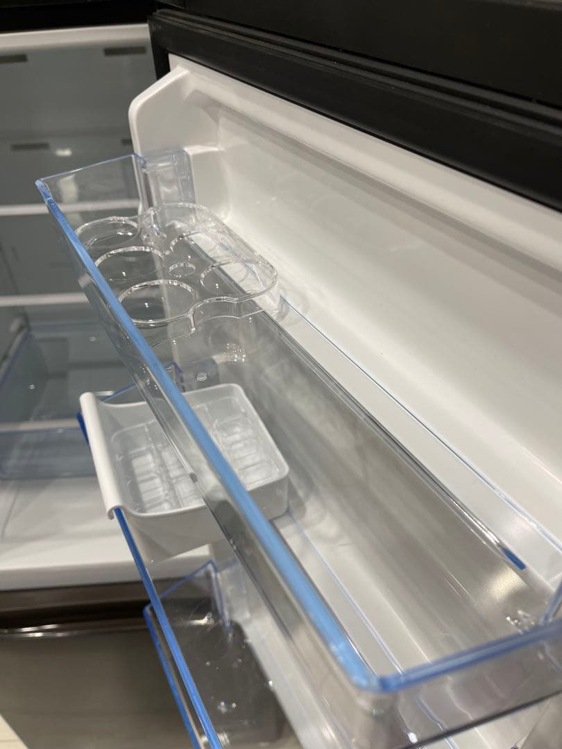 2024年製 Hisense 2ドア冷凍冷蔵庫ブラック HR-D16F/FB