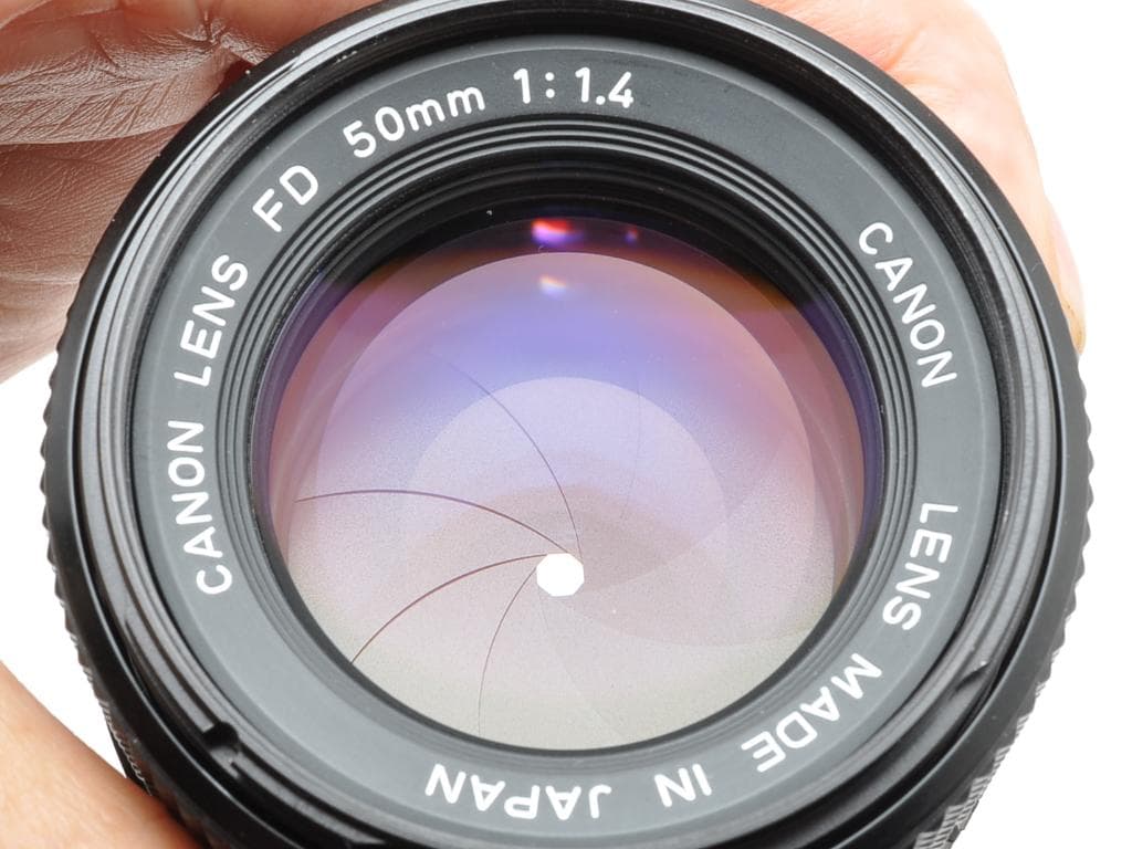 美品 キヤノン AE-1 ブラック NEW FD 50mm f1.4 動作確認済