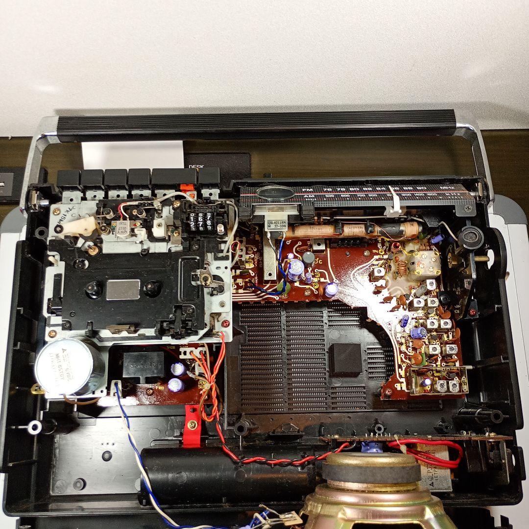 松下電器　ラジカセ　RQ-549 (HiFi MAC)　動作品。電源コード付き