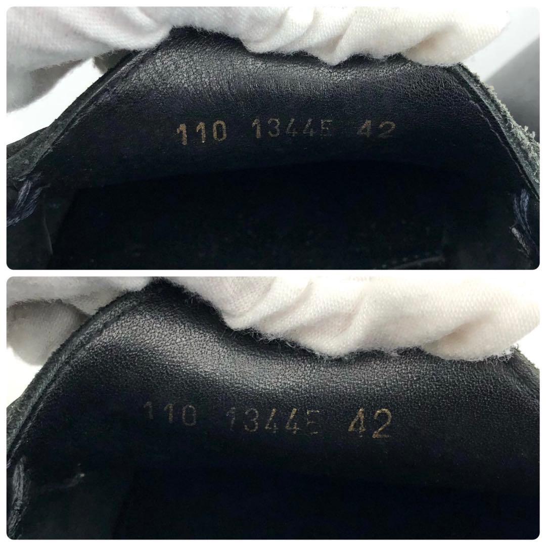 GUCCI グッチ ビットローファー 42 27cm 黒　レザー モカシン