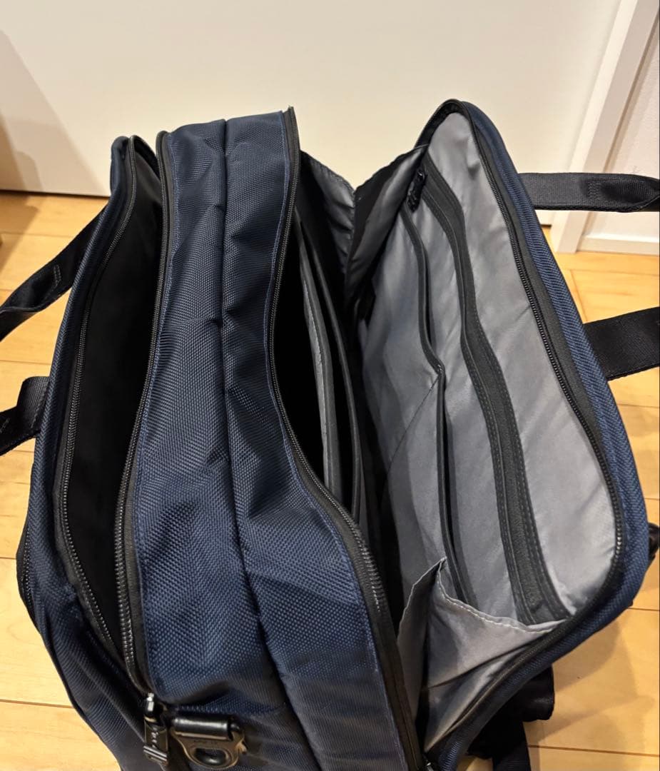 【極美品】TUMI SHIPS仕様　3way ネイビー