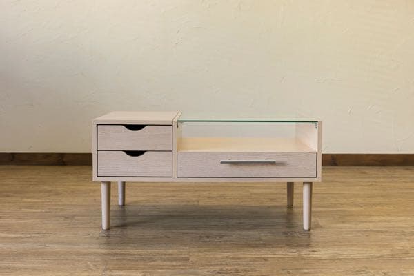 Altona テーブルドレッサー WH ナチュラル　便利