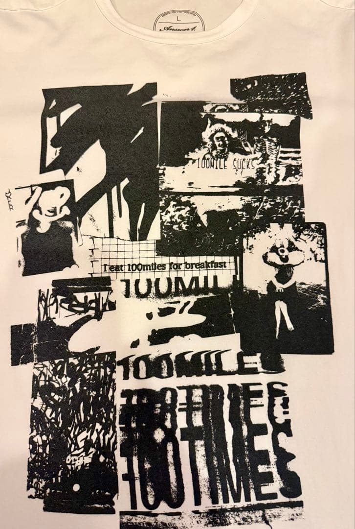 Answer4 アンサー4 Tシャツとショーツのセット　Lサイズ