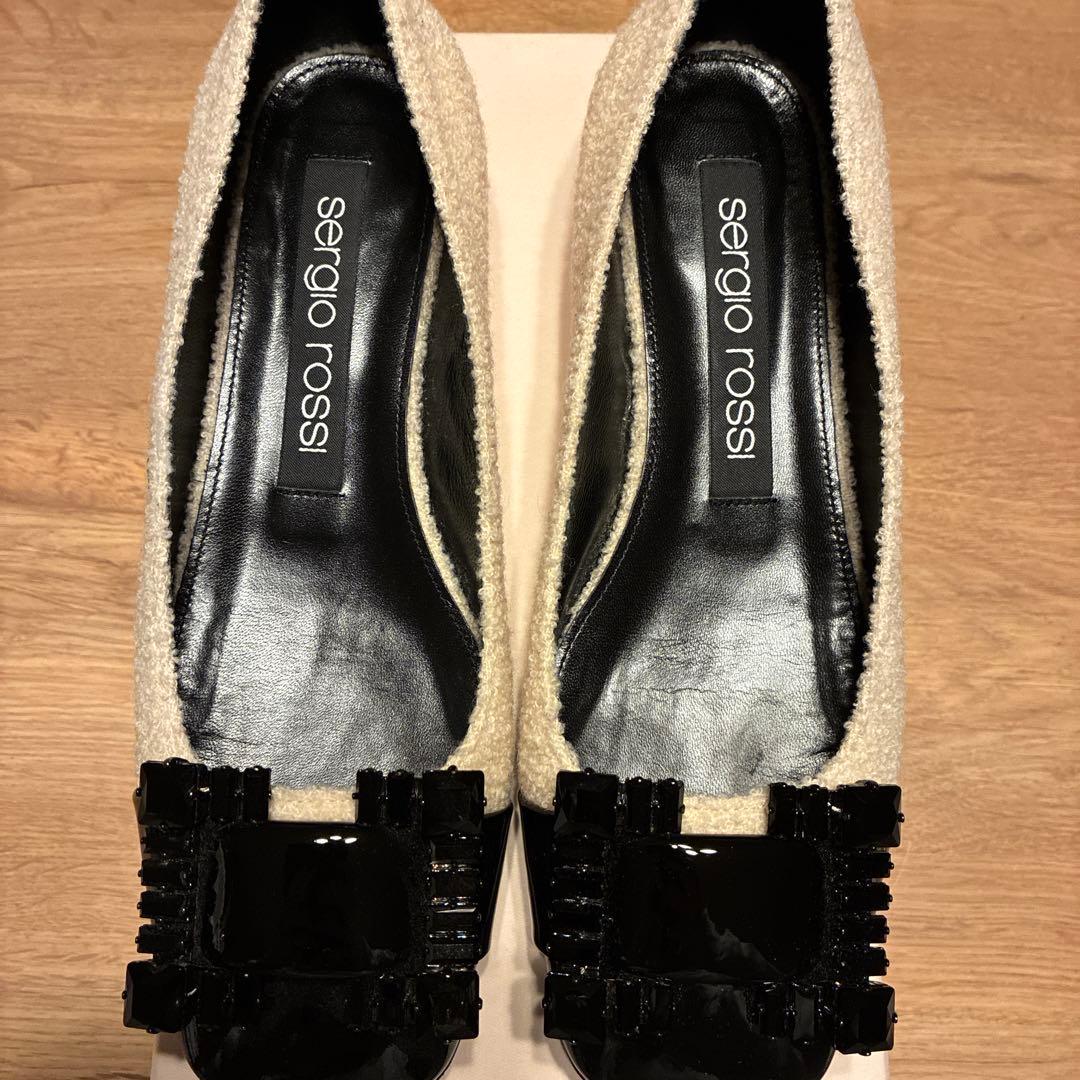 【美品】セルジオロッシ SR1 005 37ハーフ