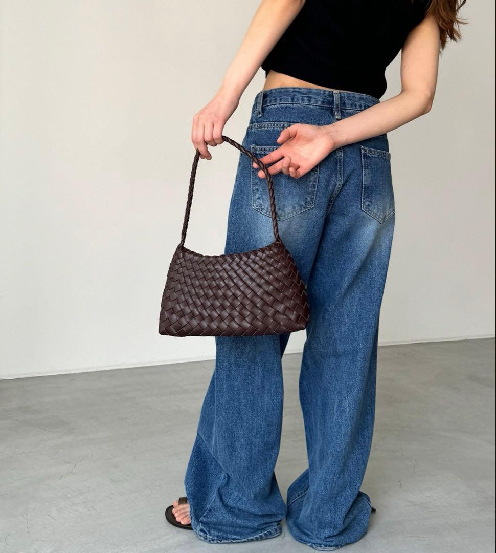 CANAL JEAN diggity メッシュショルダーBAG ブラウン