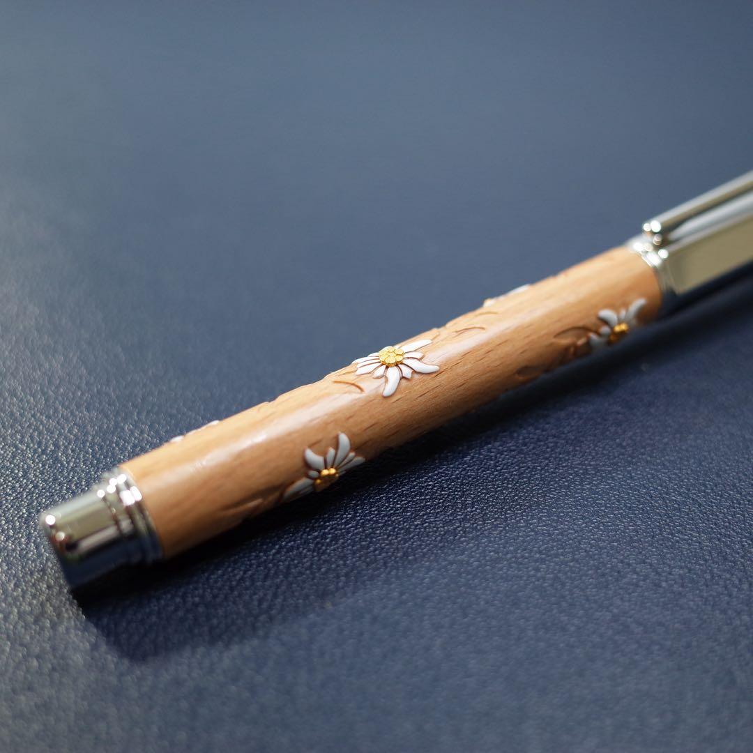 ★美品新品★カランダッシュ　バリアス　エーデルワイス　万年筆