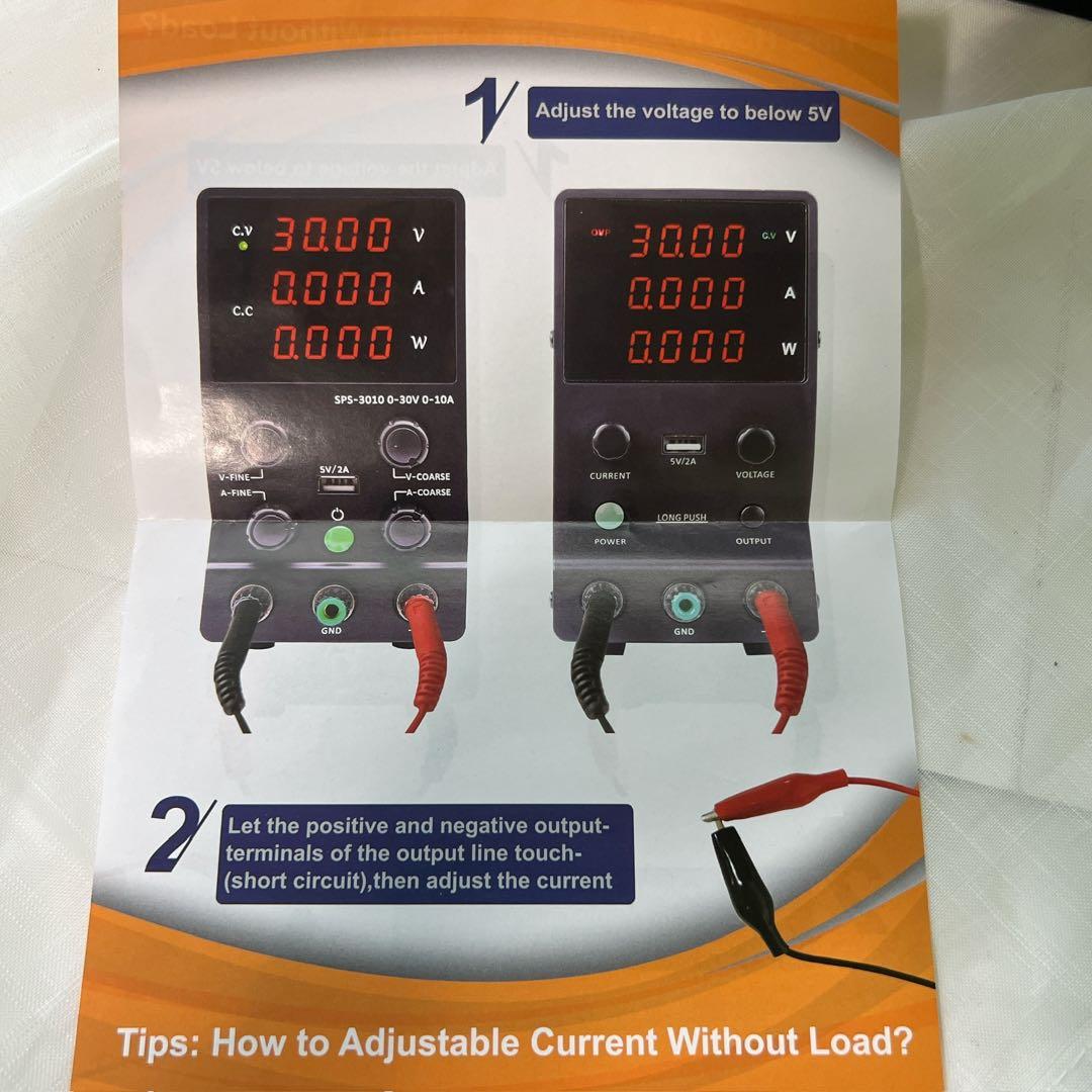 直流安定化電源 SPS3010 可変電源 30V 10A