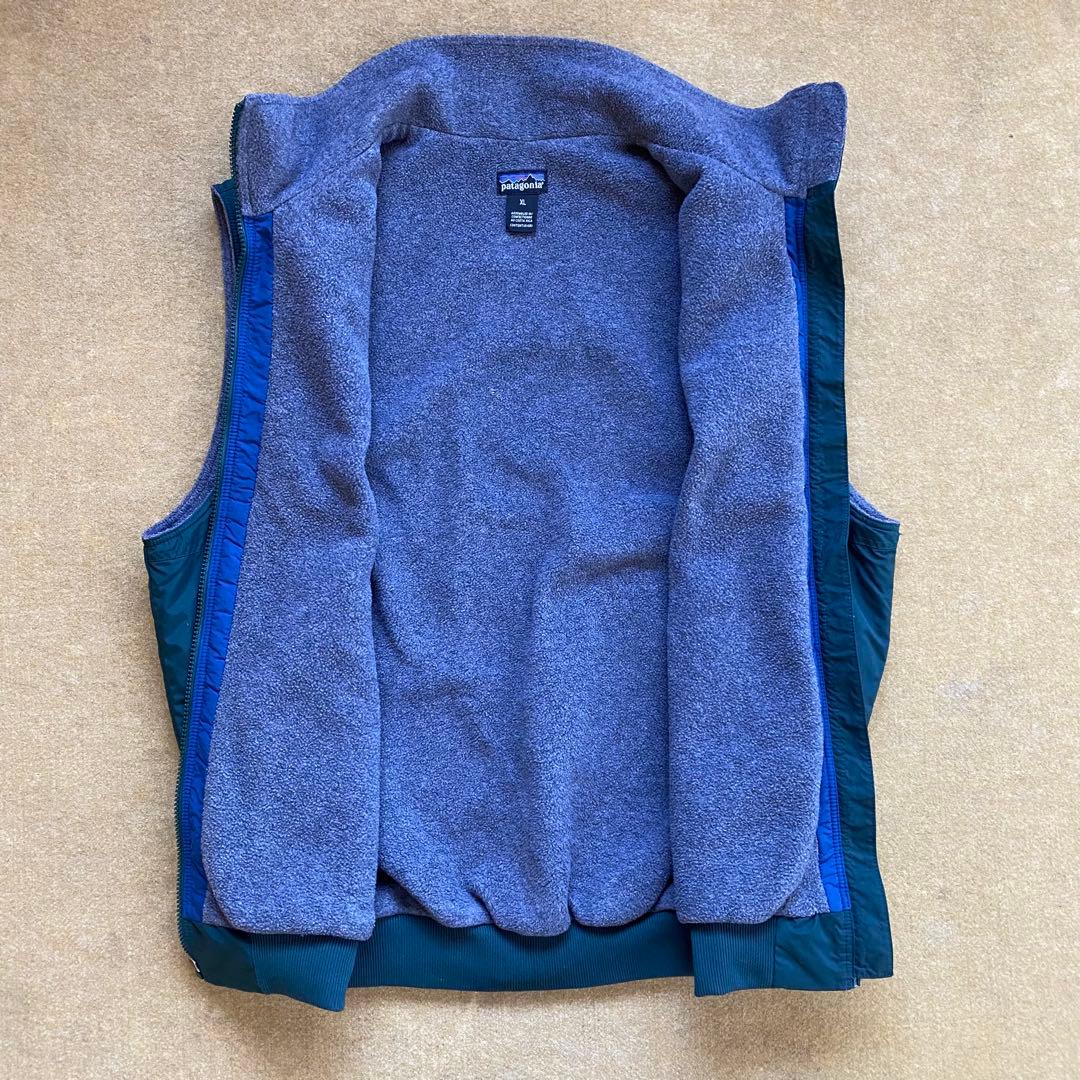 90s パタゴニア シェルドシンチラ ベスト XL ハンターグリーン 美品