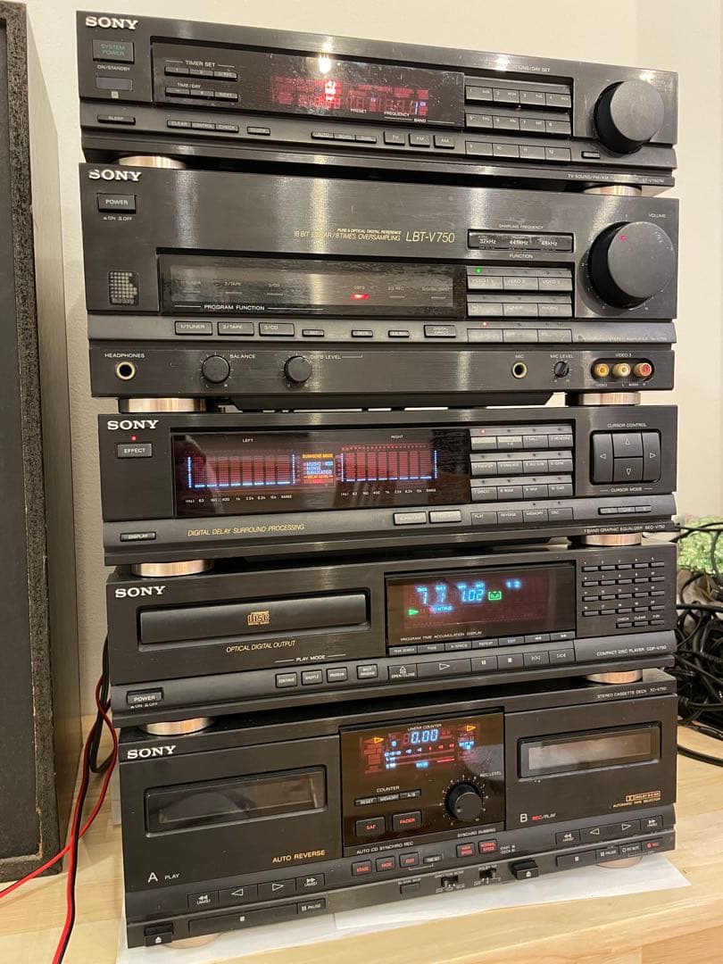 ラジオ・コンポ SONY SS-V750AV