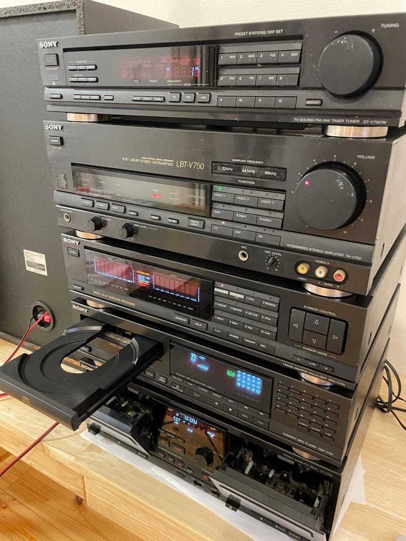 ラジオ・コンポ SONY SS-V750AV